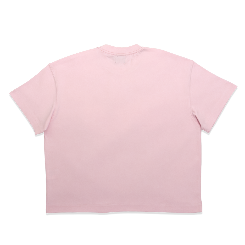 W4V3 Pink Summer Boxy T-Shirt