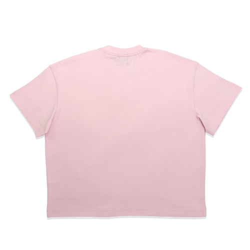 W4V3 Pink Summer Boxy T-Shirt