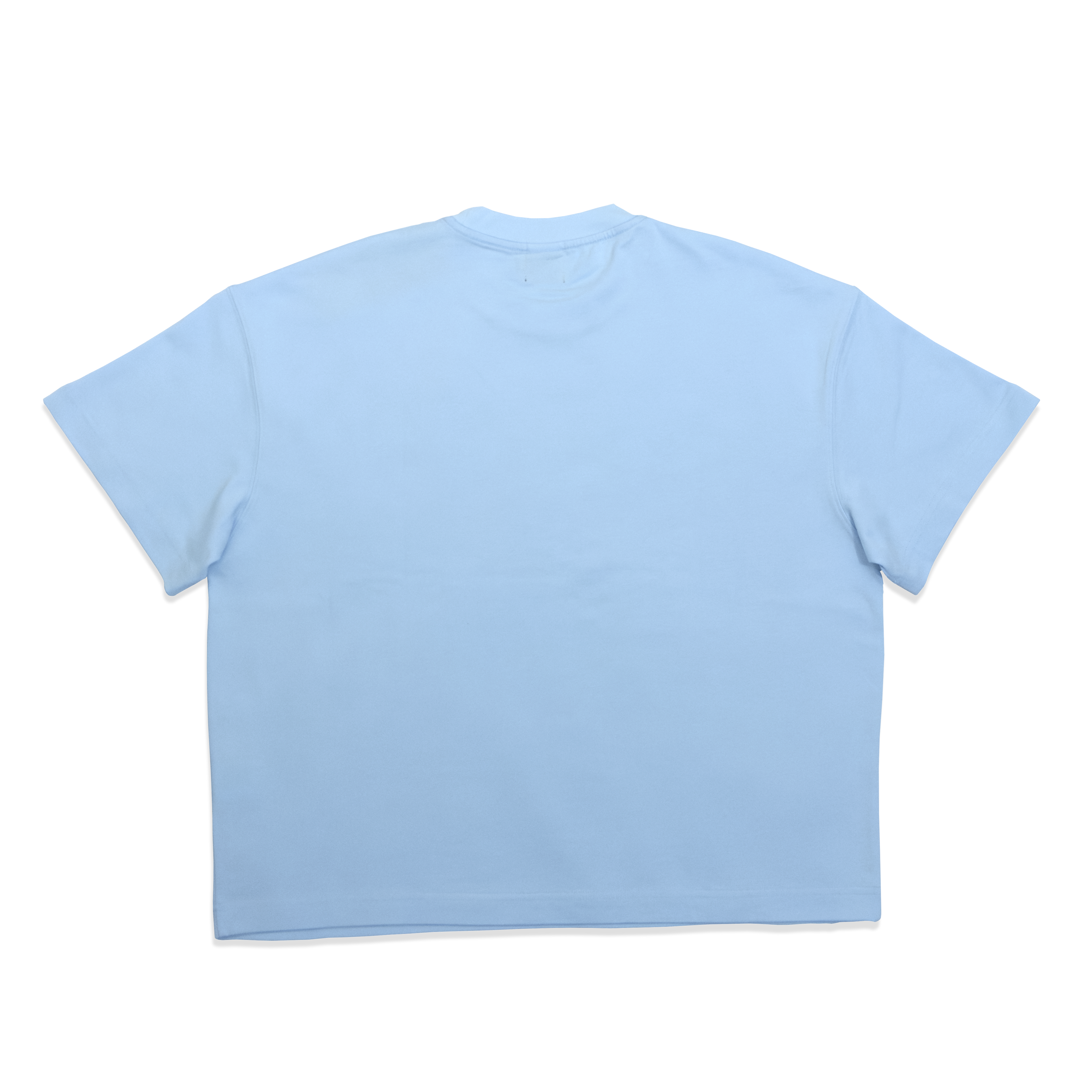 W4V3 Sky Blue Summer Boxy T-Shirt