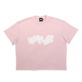 W4V3 Pink Summer Boxy T-Shirt