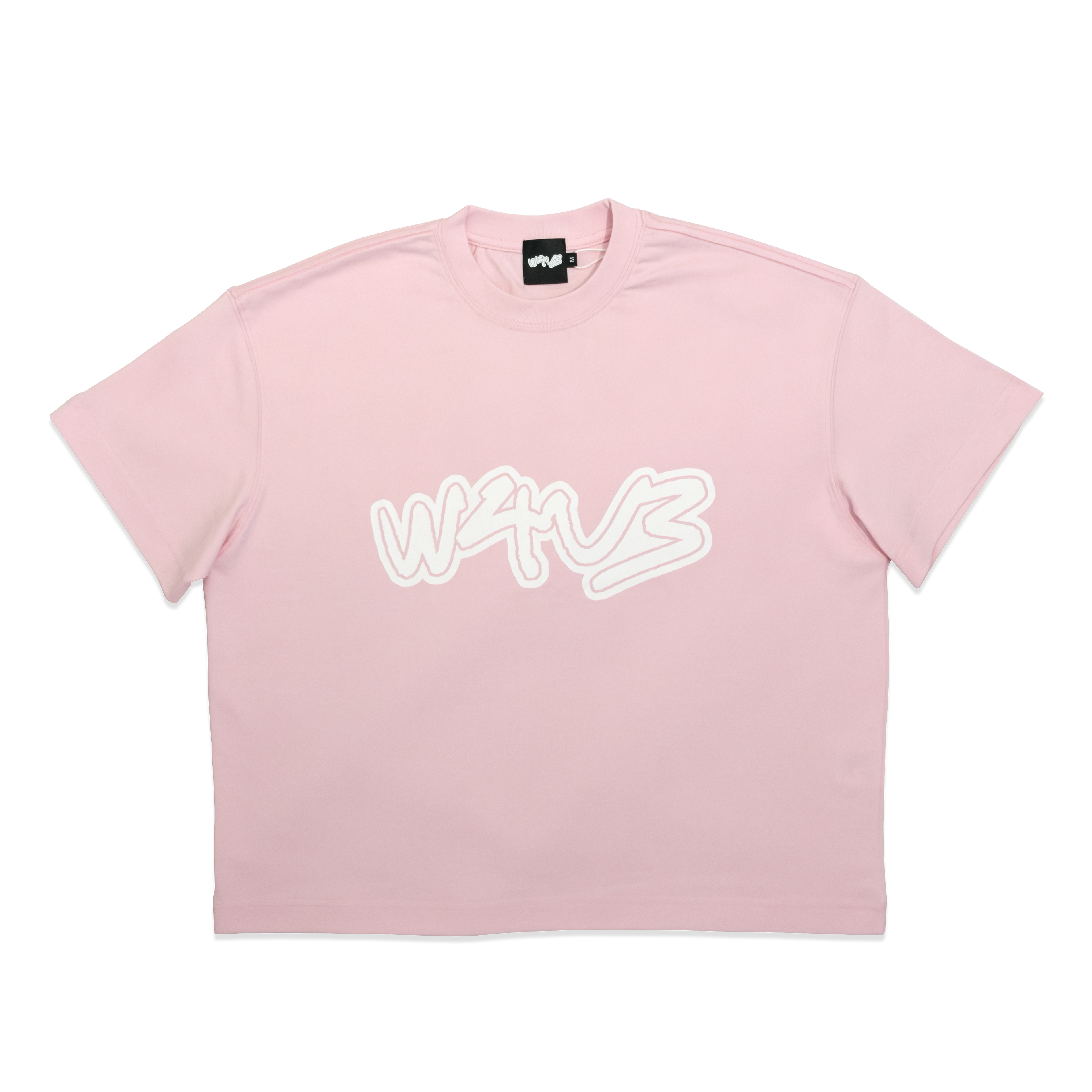 W4V3 Pink Summer Boxy T-Shirt